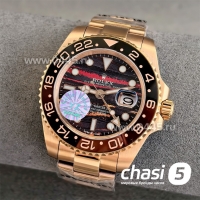 Часы Rolex GMT Master II Rose Gold (25068)