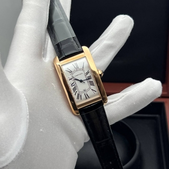 Часы Cartier Tank Americaine - Дубликат (725579)