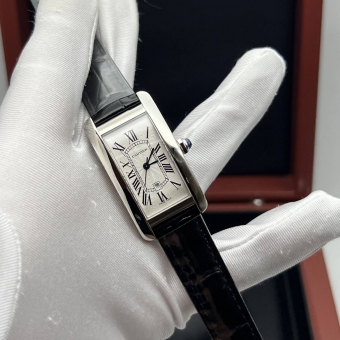 Часы Cartier Tank Americaine - Дубликат (725585)