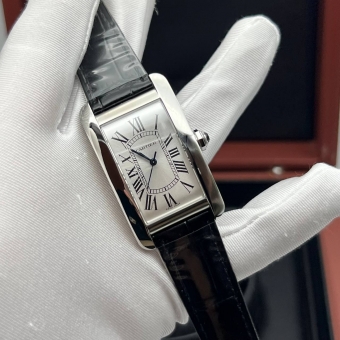 Часы Cartier Tank Americaine - Дубликат (725582)