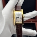 Часы Cartier Tank Americaine - Дубликат (725581)