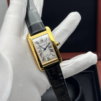 Часы Cartier Tank Americaine - Дубликат (725580)